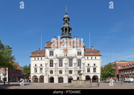 Rathaus, Altstadt, Lüneburg, Niedersachsen, Deutschland Stockfoto