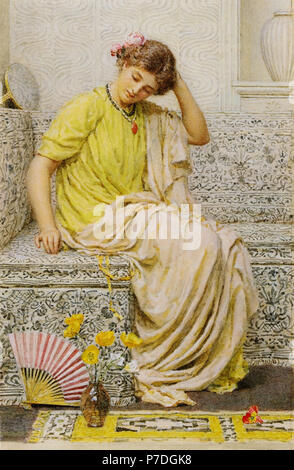 Albert Joseph Moore - Haarnadeln Stockfoto