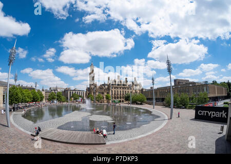 CityPark, Bradford, West Yorkshire, England, Großbritannien Stockfoto