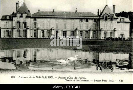 206 Chateau de la Malmaison Schloss von Malmaison Vorderseite Stockfoto