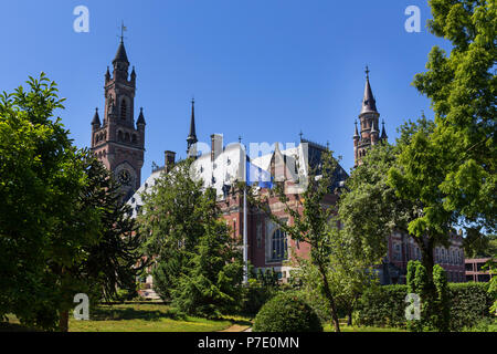 Internationaler Gerichtshof Freedom Palace Den Haag Niederlande Stockfoto