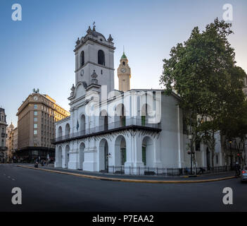 Buenos Aires Cabildo Gebäude, Kolonialstadt Rat - Buenos Aires, Argentinien Stockfoto