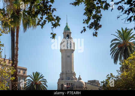 Turm von Buenos Aires Stadt Gesetzgebung - Legislatura de la Ciudad de Buenos Aires - Buenos Aires, Argentinien Stockfoto