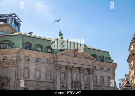 Banco de La Nación Argentina, Argentinien Nationalbank Hauptquartier - Buenos Aires, Argentinien Stockfoto