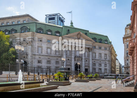 Banco de La Nación Argentina, Argentinien Nationalbank Hauptquartier - Buenos Aires, Argentinien Stockfoto