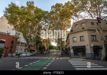 Gebäude in Palermo Soho - Buenos Aires, Argentinien Stockfoto