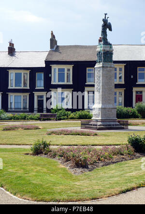 War Memorial Gardens Hartlepool Landspitze England Stockfoto