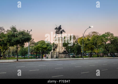 Plaza Italia in Palermo - Buenos Aires, Argentinien Stockfoto