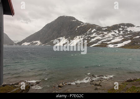 Djupvatn See in Geiranger Norwegen Stockfoto