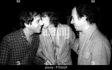 1978 New York City Steve Rubell Ali McGraw David Geffen bei Studio 54 Credit: Adam Scull - PHOTOlink/MediaPunch Stockfoto