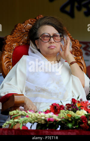 Dhaka, Bangladesch - Juni 09, 2010: Bangladesch ex Premierminister und Bangladesh National Party (BNP) Vorsitzender Begum Khaleda Zia. Sie war die erste Stockfoto