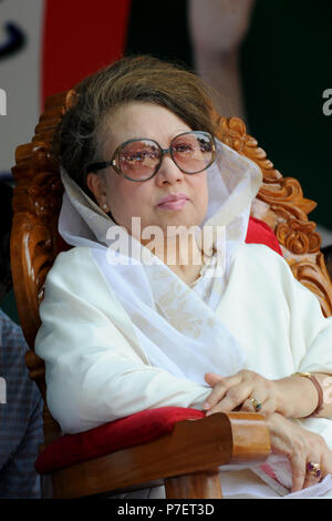 Dhaka, Bangladesch - Juni 09, 2010: Bangladesch ex Premierminister und Bangladesh National Party (BNP) Vorsitzender Begum Khaleda Zia. Sie war die erste Stockfoto