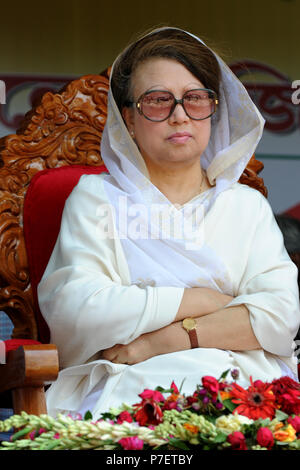 Dhaka, Bangladesch - Juni 09, 2010: Bangladesch ex Premierminister und Bangladesh National Party (BNP) Vorsitzender Begum Khaleda Zia. Sie war die erste Stockfoto