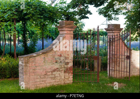 Im viktorianischen Stil gate Stockfoto