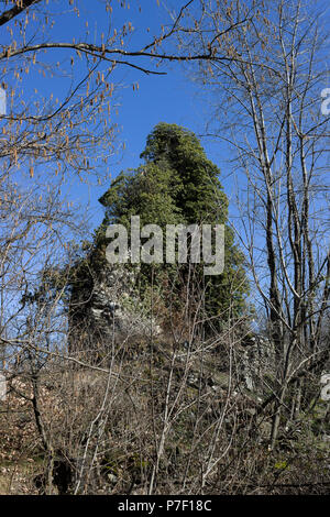 Der mittelalterliche Turm von Mattie Stockfoto