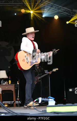 Kiefer Sutherland an der schwarzen Rehe Festival, eridge Park, Tunbridge Wells, Kent Foto von Steph Teague Stockfoto