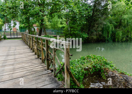 Park in der Kurie; Tamengos; Anadia; Portugal Stockfoto