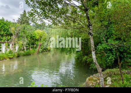 Park in der Kurie; Tamengos; Anadia; Portugal Stockfoto