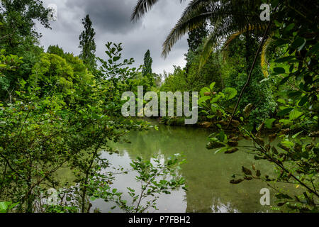 Park in der Kurie; Tamengos; Anadia; Portugal Stockfoto