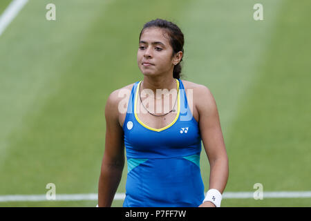 Ankita Raina, Indische professional tennis player. Stockfoto