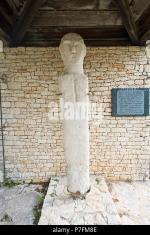 Menir U Nativu, Patrimonio, Korsika, Frankreich Stockfoto