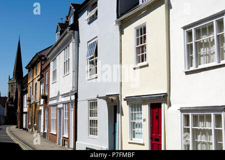 East St. Helen Straße, Abingdon-on-Thames, Oxfordshire, England, Großbritannien Stockfoto