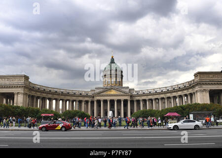 St. Petersburg, Russland. 04. Juli 2018. Impressionen St. Petersburg. Stadtansicht.Stadt, Sehenswürdigkeiten, Gebäude. Fußball-WM 2018 in Russland vom 14.06. - 15.07.2018. | Verwendung der weltweiten Kredit: dpa/Alamy leben Nachrichten Stockfoto