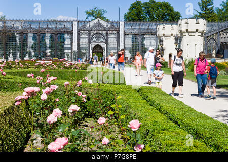 Jihočeská Galerie, zamek Hluboka Nad Vltavou, Jizni Cechy, Ceska Republika / Galerie, Schloss Hluboka Nad Vltavou, Südböhmen, Tschechische Republik Stockfoto
