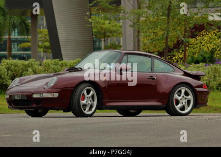 Porsche 911 993 Twin Turbo Stockfoto
