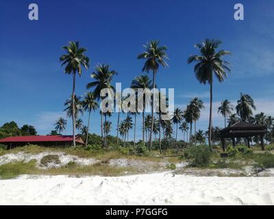 Schöner Strand in Koh Rong Sanloem Insel, Kambodscha Stockfoto