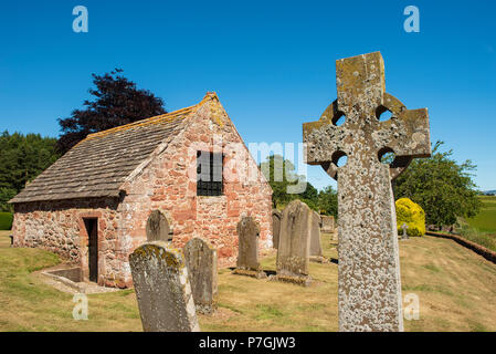 Lindsay Gruft, Edzell, Angus, Schottland. Stockfoto