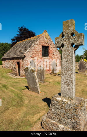 Lindsay Gruft, Edzell, Angus, Schottland. Stockfoto