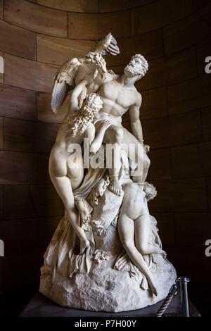 Prometeo y los Okeaniden, Eduard Müller, Alte Nationalgalerie Antigua Galería Nacional, Isla de Los Museos, Berlin, Alemania, Europa. Stockfoto