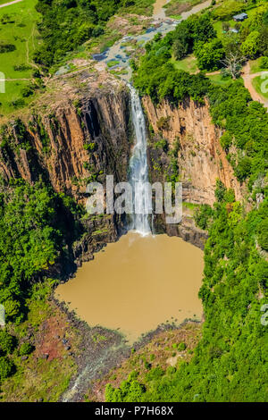 Howick, Südafrika, Oktober 19, 2012, Luftaufnahme von Howick fällt in KwaZulu-Natal Südafrika Stockfoto