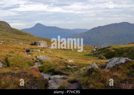 Der Schuster Berg in den Arrochar Alps, Schottland, Europa Stockfoto