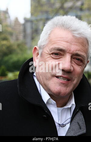 Kevin Keegan Fußball super Star ehemalige England Internationale dargestellt in London am 5. April 2012. Stockfoto