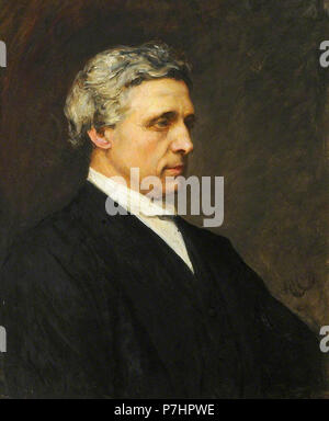 Hubert-von-herkomer Charles Lutwidge Dodgson (Lewis Carroll) Stockfoto