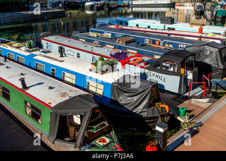 Limehouse Marina, Limehouse Basin, London, Vereinigtes Königreich Stockfoto