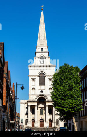 Christus Kirche, Spitalfields, London, Vereinigtes Königreich Stockfoto