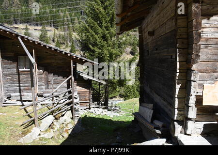 Felbertauern Tauerntal Schildalm Frühling im Nationalpark Hohe Tauern Stockfoto