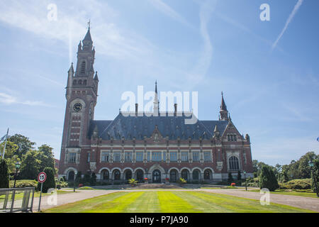 El Palacio de La Paz De La Haya Stockfoto