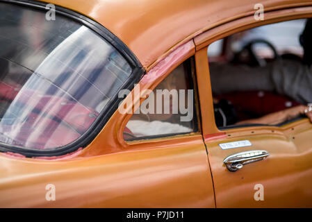 Classic Cars in Havanna, Kuba. Stockfoto