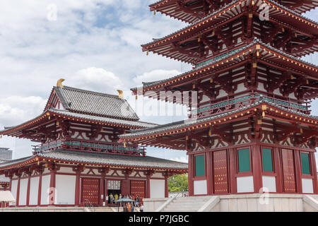 Tempel in Osaka - Japan Stockfoto