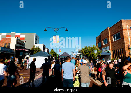 PERTH, AUSTRALIEN - 20. Mai 2018: maylands Vorort Street Festival feiert seinen 120. Geburtstag Stockfoto