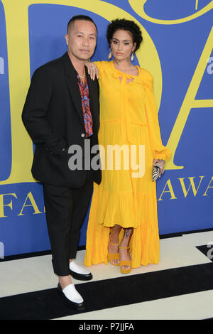 2018 CFDA Fashion Awards mit: Philip Lim, Kehlani Wo: New York, New York, United States Wann: 04 Jun 2018 Credit: Ivan Nikolov/WENN.com Stockfoto