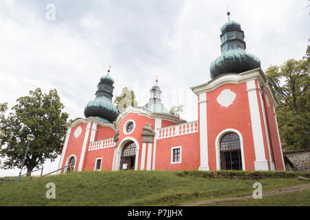 Die Burg Nitra Turm außen Stockfoto