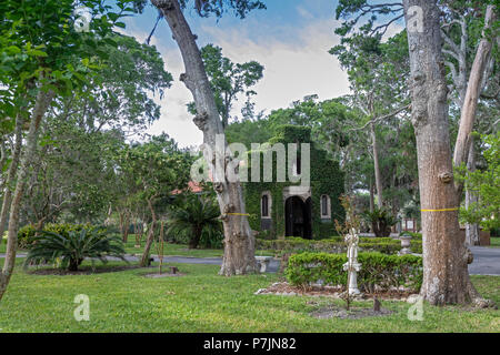 St. Augustine, Florida - Unsere Lade von La Leche Schrein von Nombre de Dios katholische Mission. Stockfoto