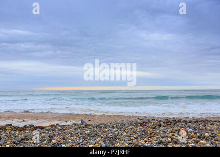 Der Strand von Vega, in der Nähe von Llanes, Asturien, Spanien Stockfoto