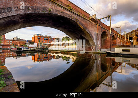 Britannia befindet sich auf der südwestlichen Seite der Innenstadt Manchester Stockfoto