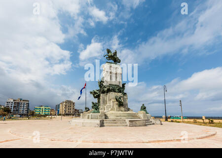 Monumento al Bürgermeister Antonio Maceo, Havanna, Kuba Stockfoto